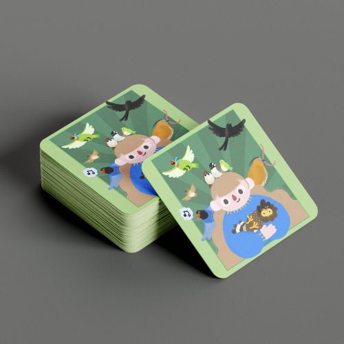 《台灣島民：都市鳥的鄰居日常》方形卡片 (10入)